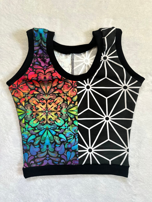 Rainbow Fusion Split Tank