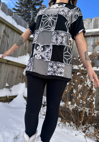 Patchwork Short Sleeve Tee