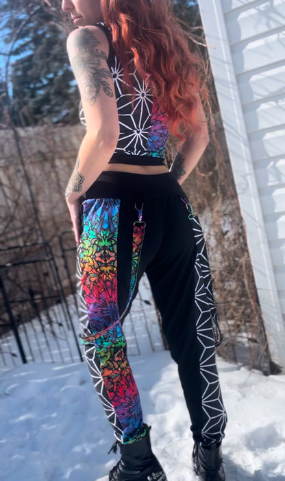 Rainbow Fusion Joggers