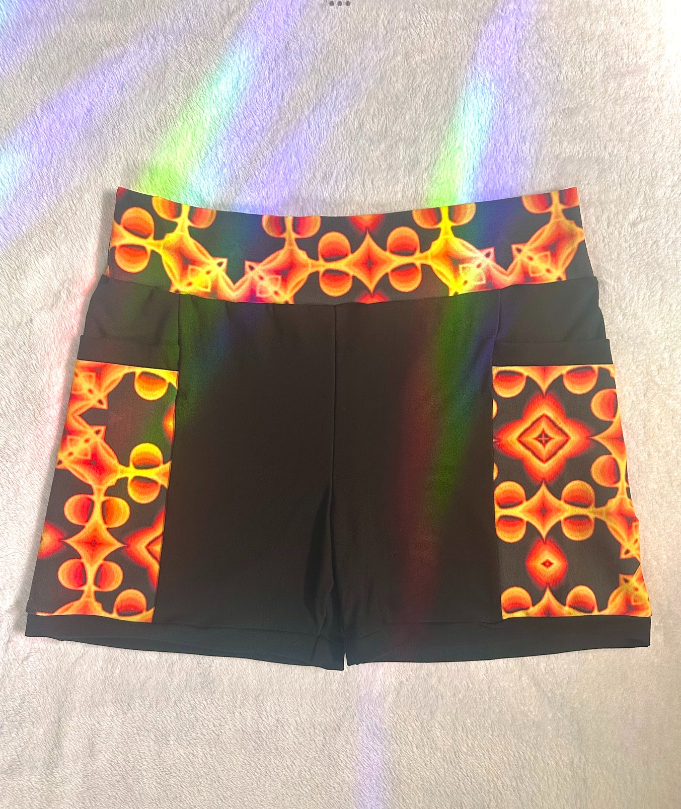 LARGE Magma Fire Shorts