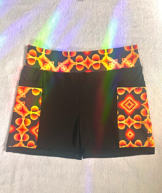 LARGE Magma Fire Shorts